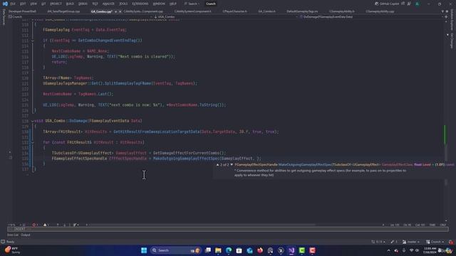 5.14 Добавление и применение эффектов урона