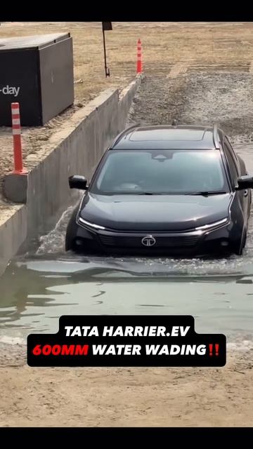 -Tata Harrier EV — электромощь, проверенная водой!