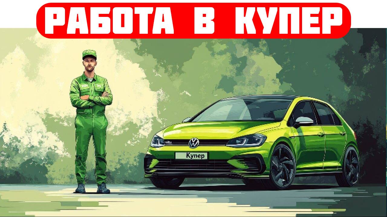 купер водитель курьер вакансия