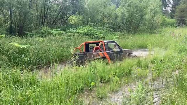 нива на редукторных (военных) мостах УАЗ.mp4