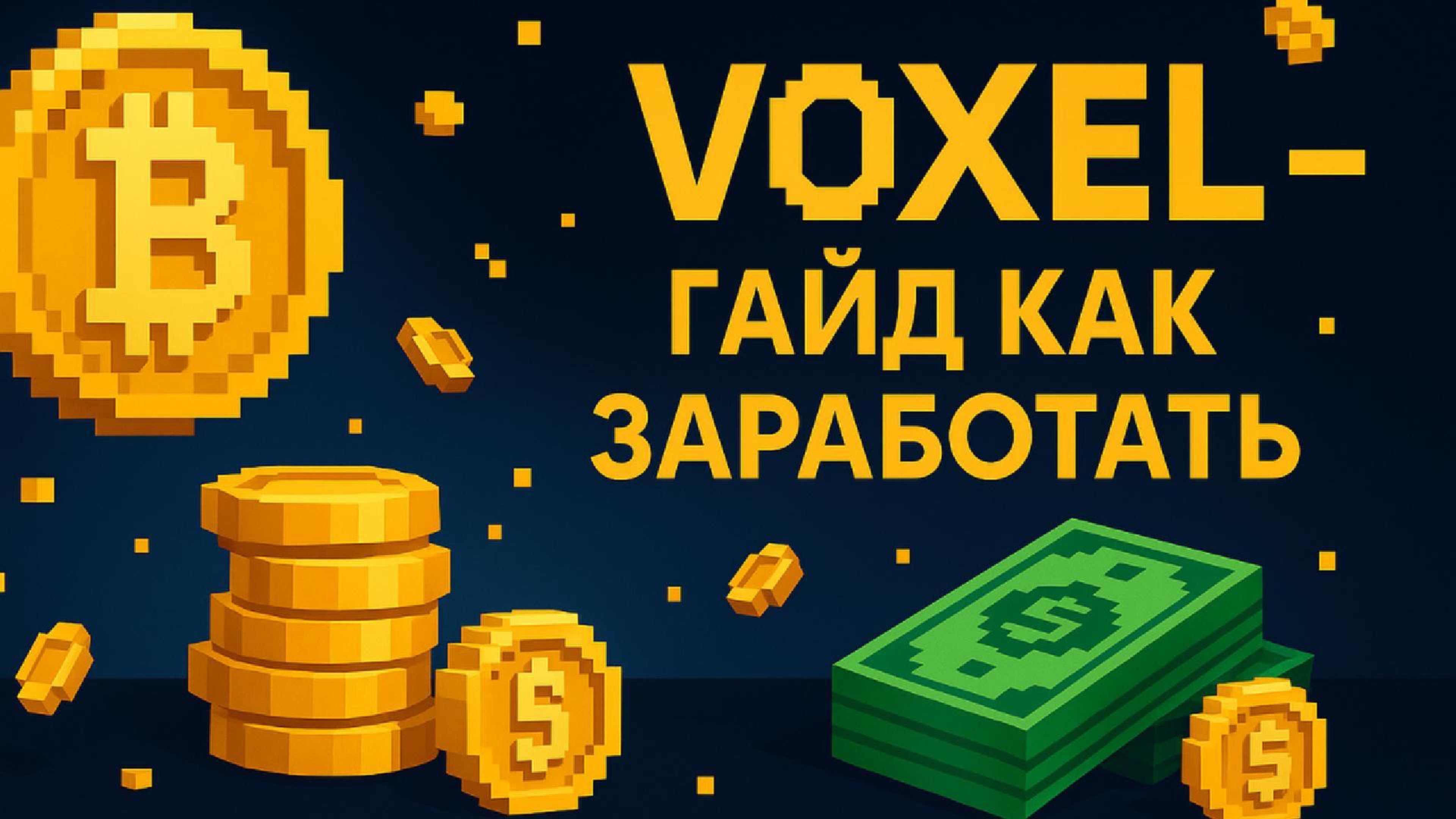 VOXEL ГАЙД КАК ЗАРАБОТАТЬ