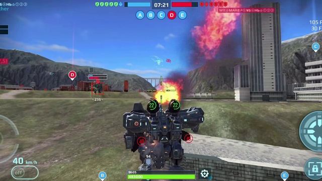Robot Warfare бой против LEGIONER, MANGUsT, SWORD часть 1 • Обзор Боевой Протокол