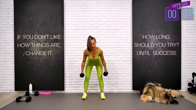 Juliette Wooten 60-MIN FAT KILLER TABATA (total body low-impact but high-calorie burn workout for we