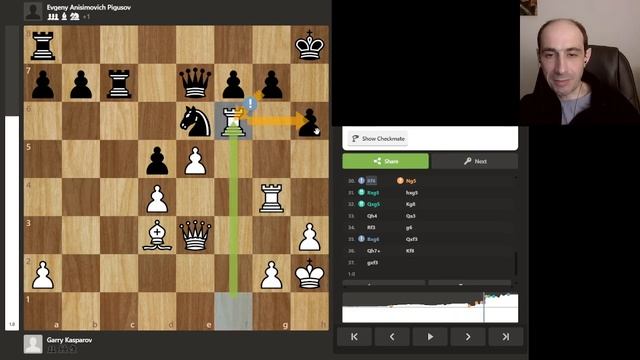 Каспаров - Пигусов. Шедевр № 2