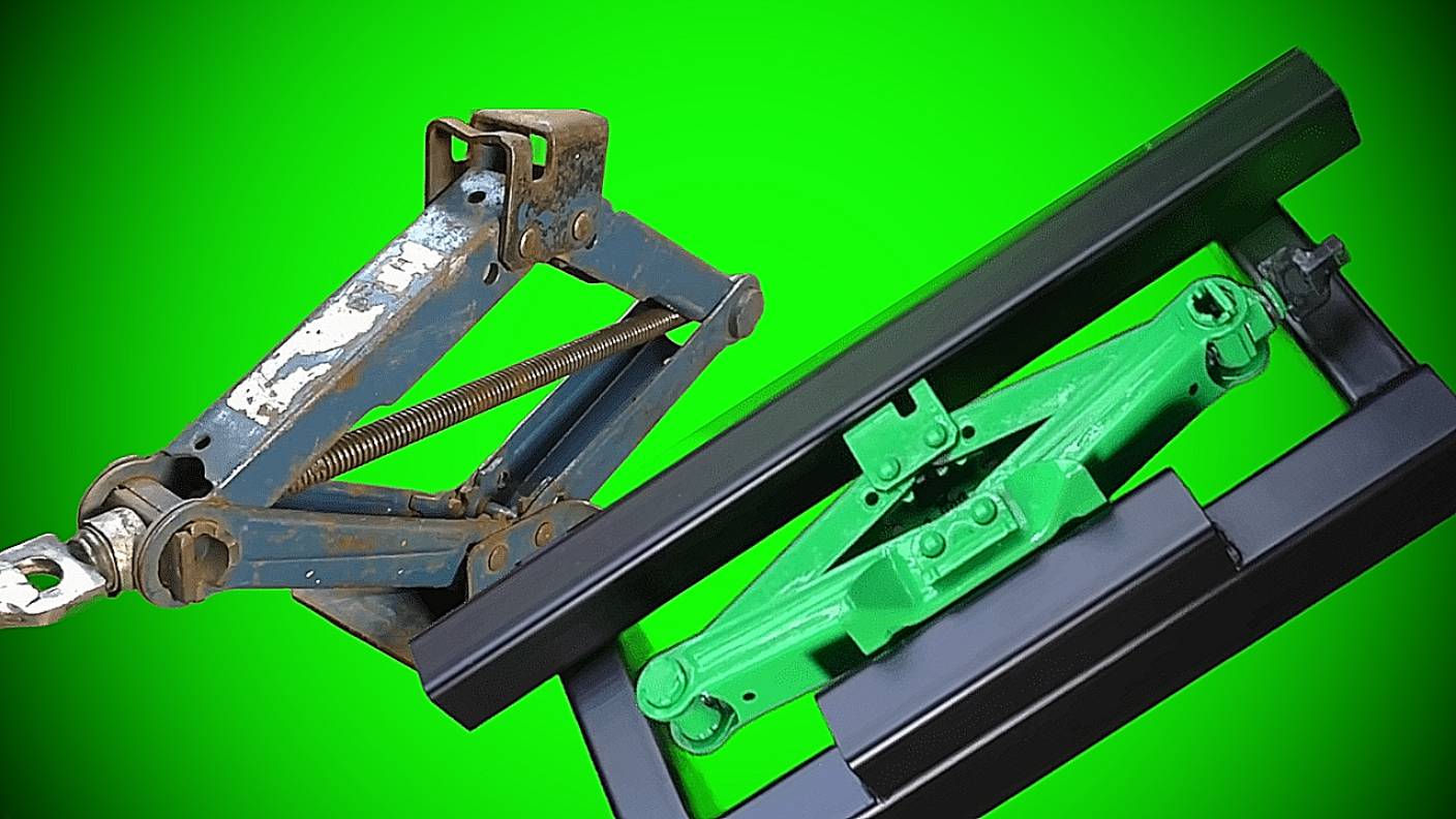 Из старого домкрата Новый проект Идея для Мастерской