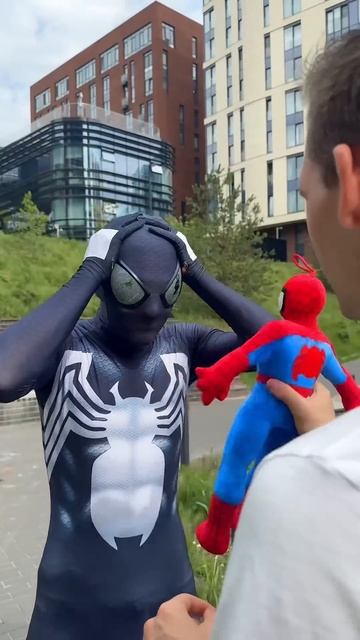 Spiderman helped a man#shorts