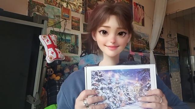 Арт‑мозаика 17 : Вика Пазлова  собирает шедевры шаг за шагом