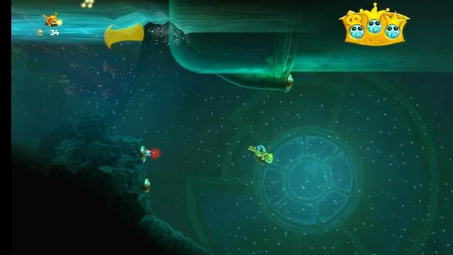Rayman Legends. 57. Этап Всегда найдется рыба побольше