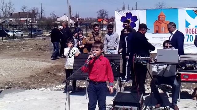 ЭРИК РАЙНЕР. ГИМН. ОВ СИРУН, СИРУН г. Темрюк. открытие хачкара