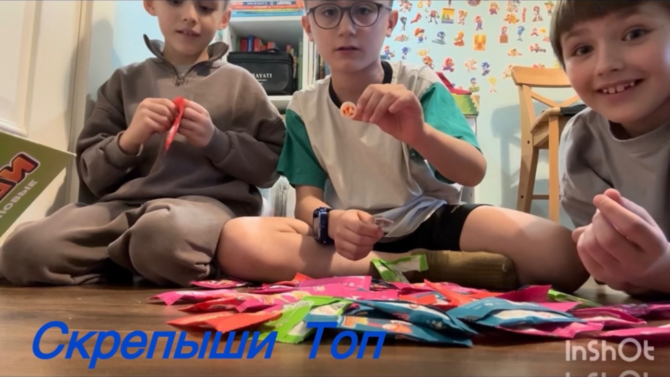Распаковка скрепышей Топ
