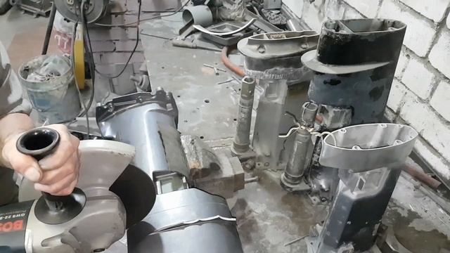 Укорачиваем лодочный мотор YAMAHA 9.9F-15F
