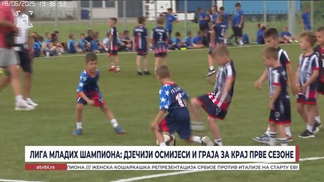 Лига младих шампиона: Дјечији осмијеси и граја за крај прве сезоне