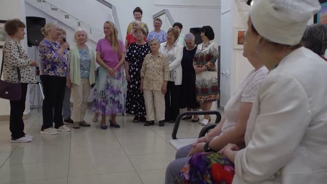 В МВЦ Реутова открылась выставка участников клуба «Активное долголетие» 17.06.2025