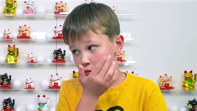 Miss Katy • Мисс Кейт - Бросьте вызов мягким игрушкам против шоколадного Макса и Кэти