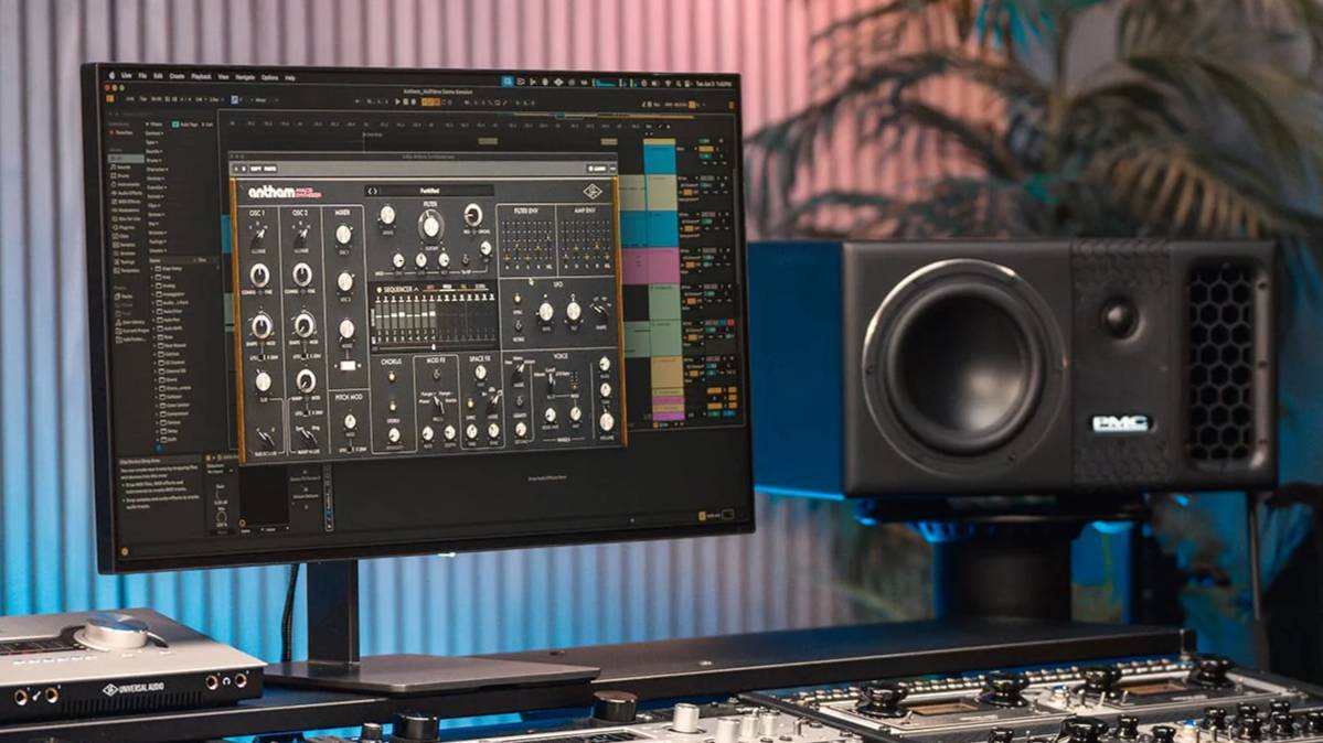 UAD Anthem Analog Synthesizer: Sounds Demo (No Talking)