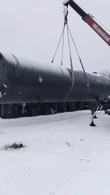 Пожарная ёмкость на объекте