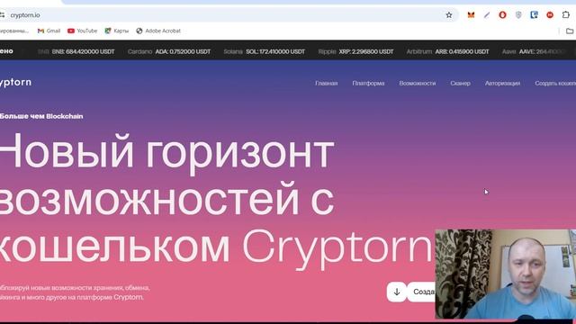 CRYPTORN - новая (но не свежая) ЛОХОВОЗКА в "портфеле". Алекс Таранухин "качает" Крипторн