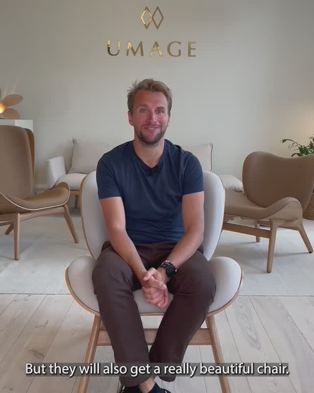 Дизайнер Андерс Клем о кресле A Conversation Piece Lounge Chair Low