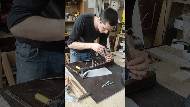 монтаж светодиодной ленты, столярная работа woodworking