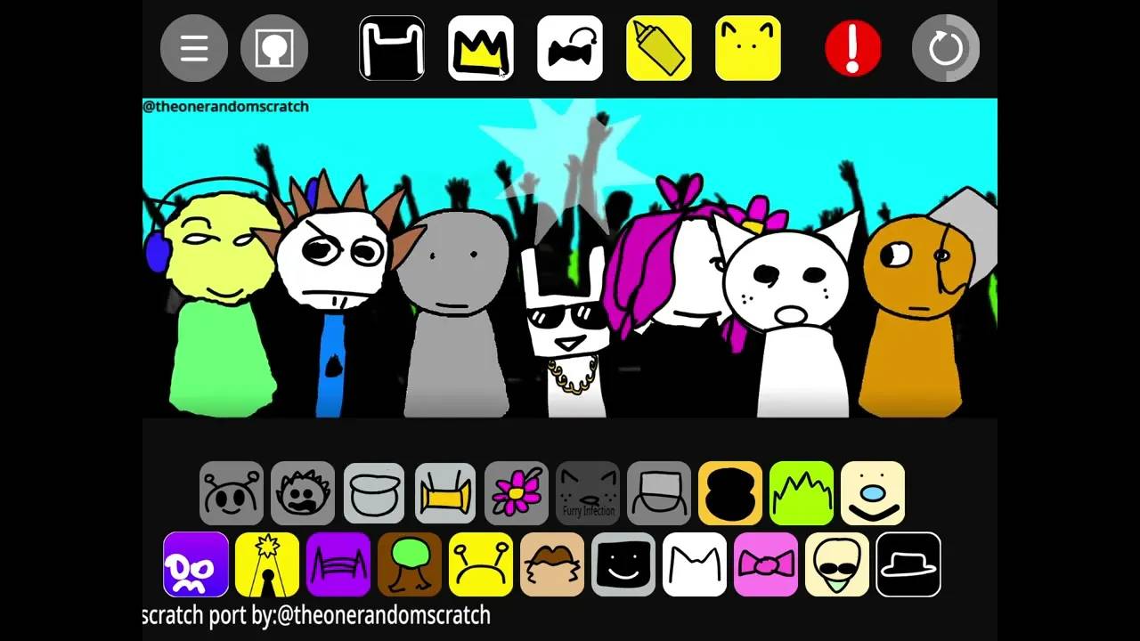 Выпущенный в Roblox Edition мод Incredibox на Спрунки