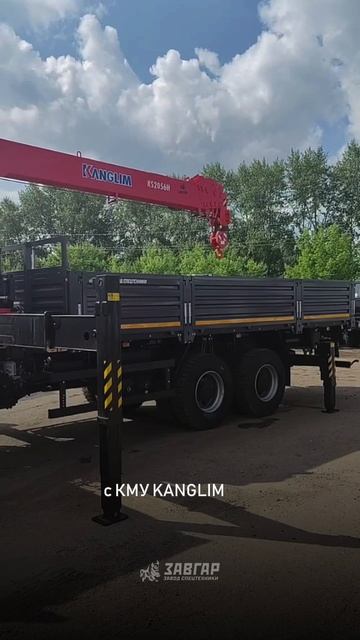 FAW с КМУ KANGLIM 2056. Отгрузка нашему покупателю в г. Нарьян-Мар от 17.06.2025
