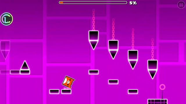Прохождение Geometry dash НО авто