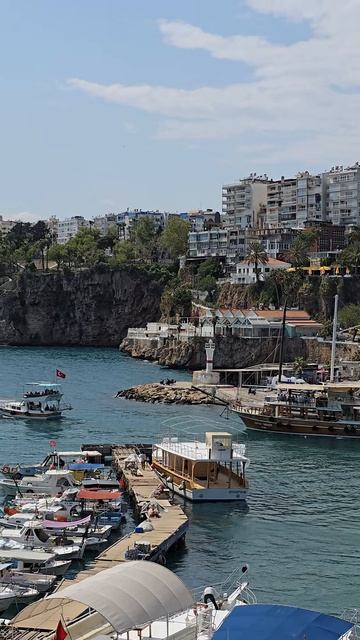 Аланья, Турция, в морском порту