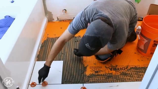 Как укладывать плитку на пол пошаговая инструкция своими руками. Керамогранит в ванной
