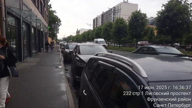 Лиговский, 232 Трафик