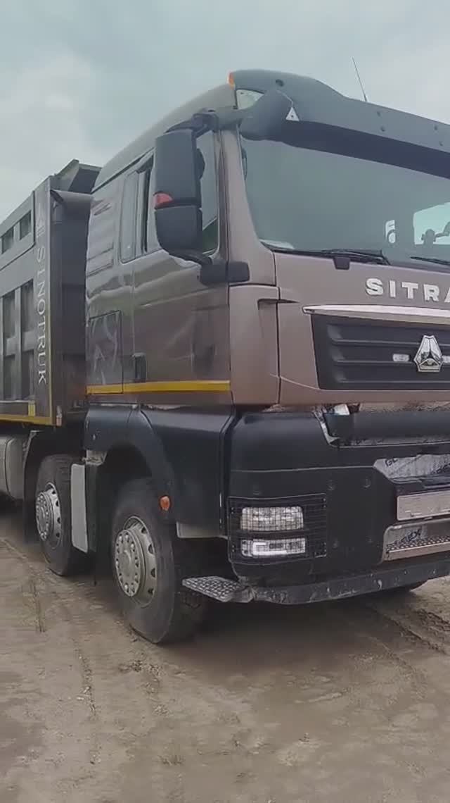 Обзор б/у самосвала Sitrak C7H 8×4 ZZ3316V386ME, 2022 г.в., 126536 км, Благовещенск