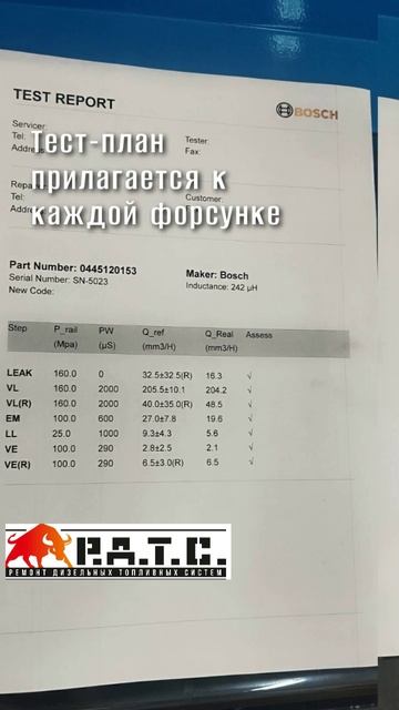 Ремонт форсунок восстановление работы двигателя