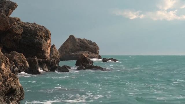 Шум прибоя! Звуки моря без музыки для сна!