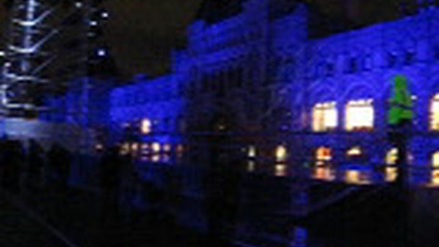 Круг света на Красной площади 2011