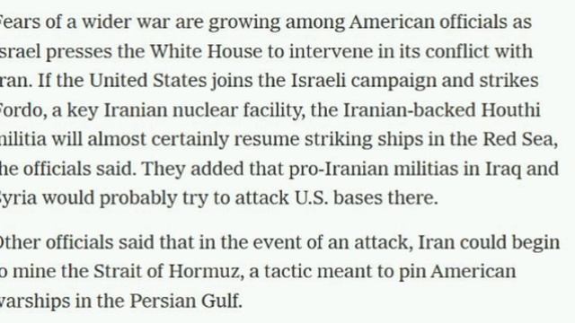🇮🇷⚔🇺🇸В случае атаки США на Иран Тегеран может перекрыть Ормузский пролив и «нанести удар» США ко