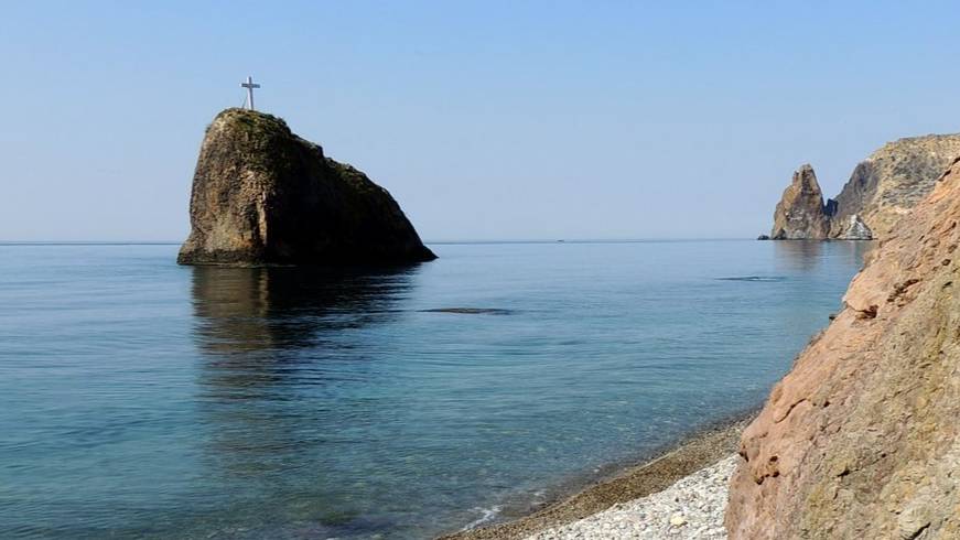 Морское купание детей Археолога