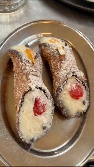 Мой первый десерт в Италии