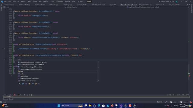 10.4 Добавьте Lerp прицельной камеры