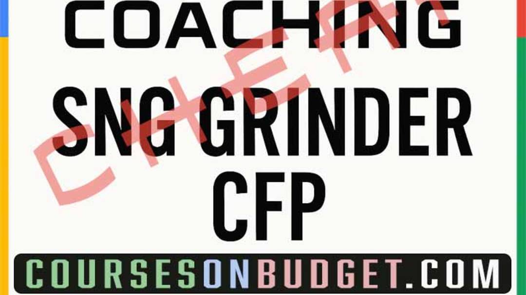 BEST POKER COACHING SNG GRINDER CFP (3 modules 30 videos CHARTS docs 4.8Gb)