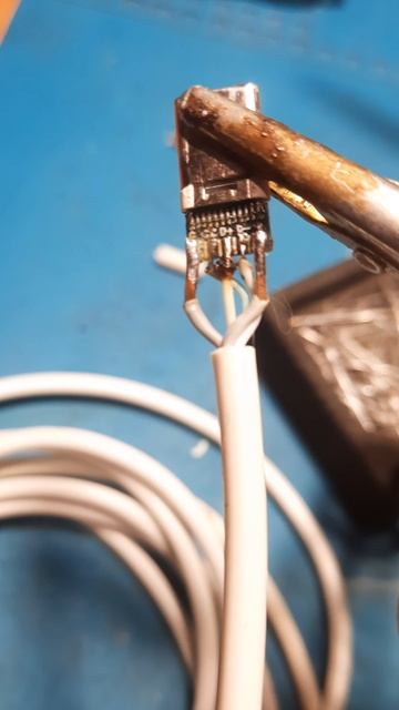 Ремонт USB Type-C провода.