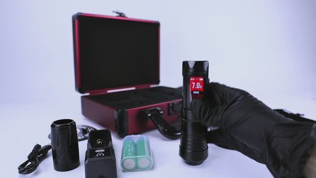 Беспроводная тату машинка AVA GT Pen GTS Adjustable Stroke 2.0-4.5mm