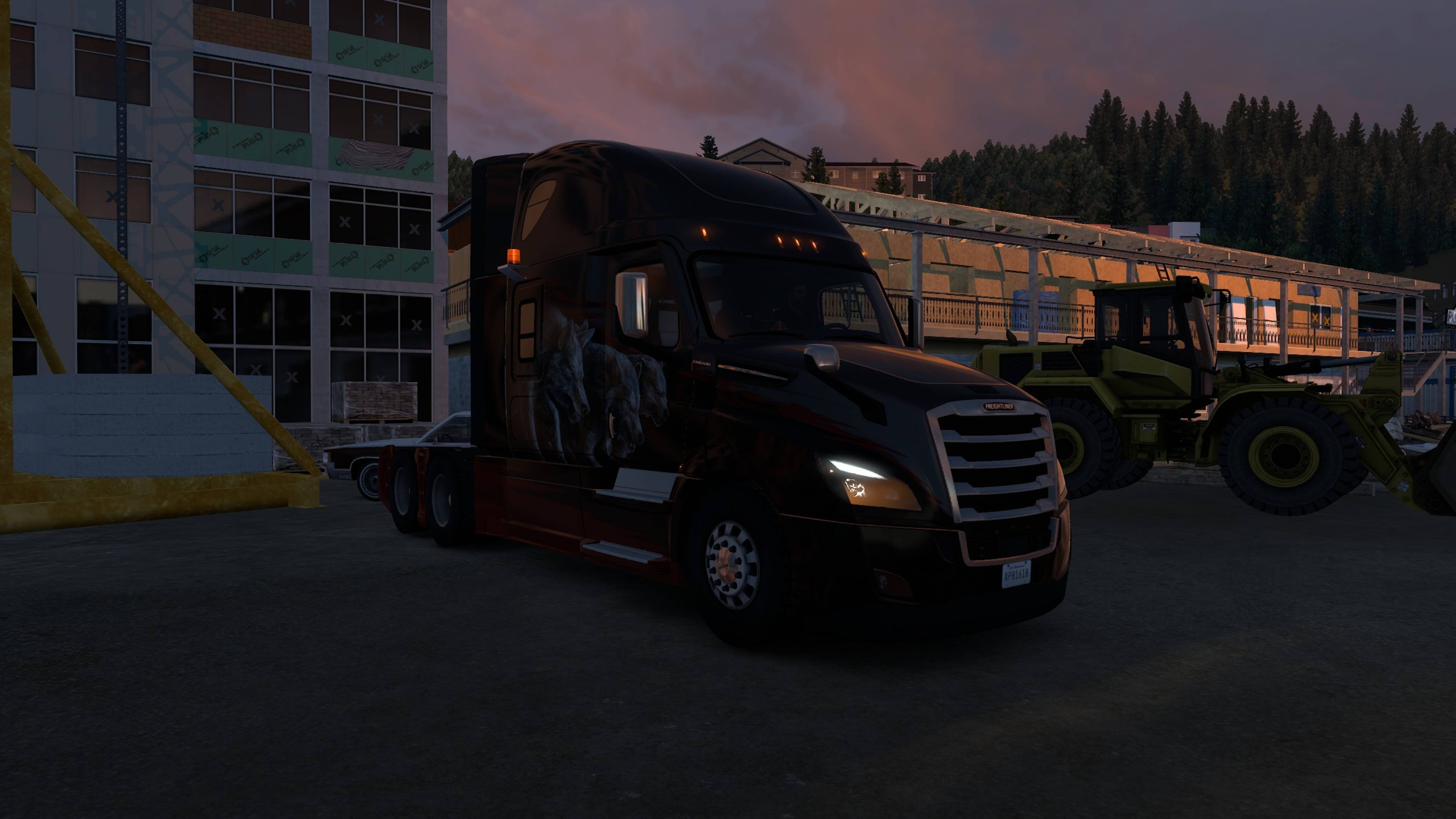 American Truck Simulator. 1.55 beta. Cascadia