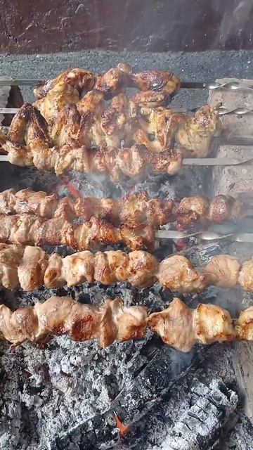 Шашлык своими силами.