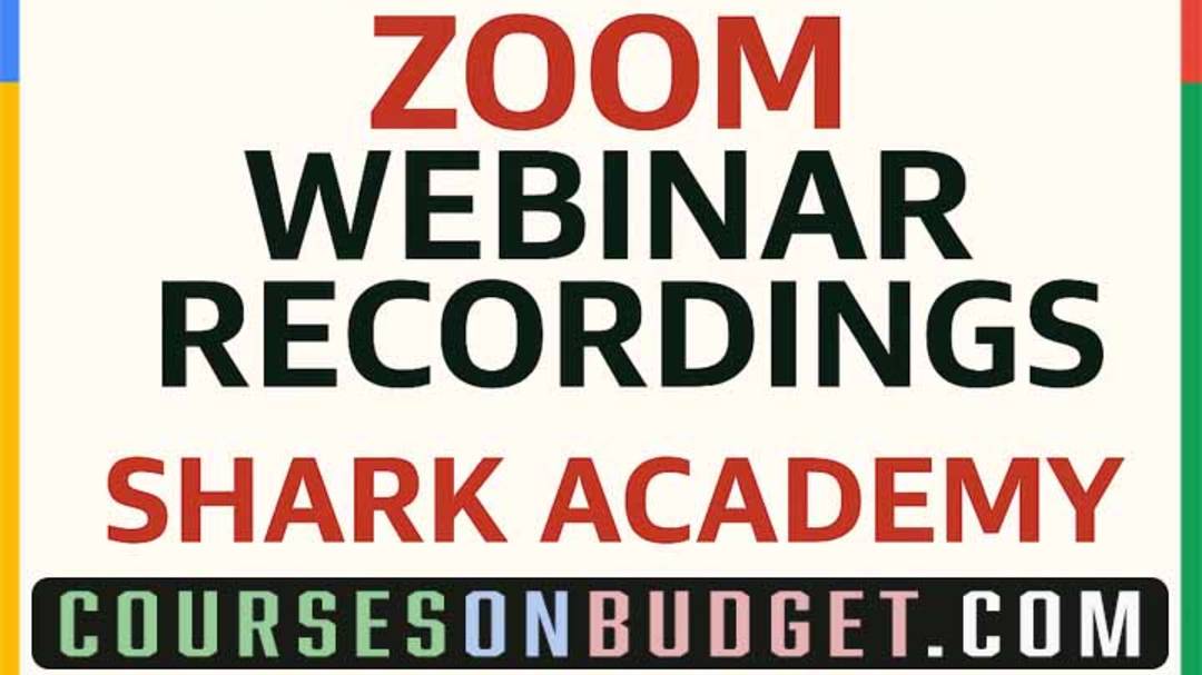 BEST POKER COACHING ZOOM WEBINAR RECORDINGS SHARK ACADEMY
