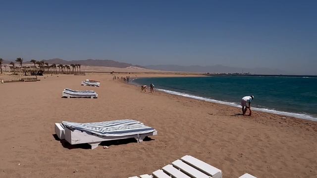 Один их лучших пляжей Шарм-Эль-Шейха
