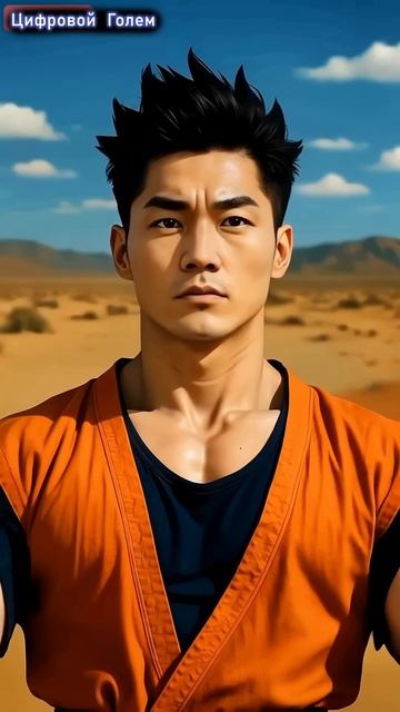 Главные персонажи Dragon Ball Z как настоящие! ИИ превратил их в реальных людей