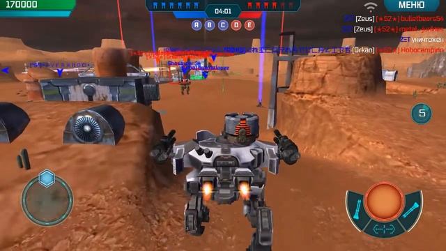 War Robots Ланцелот и Фура в бою часть 4 • Обзор HAPPY ROBOT