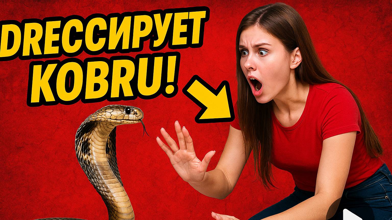 Смелая азиатская девушка ловко управляется с ядовитыми кобрами