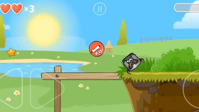 Прохождение уровней 11-15 в red ball 4