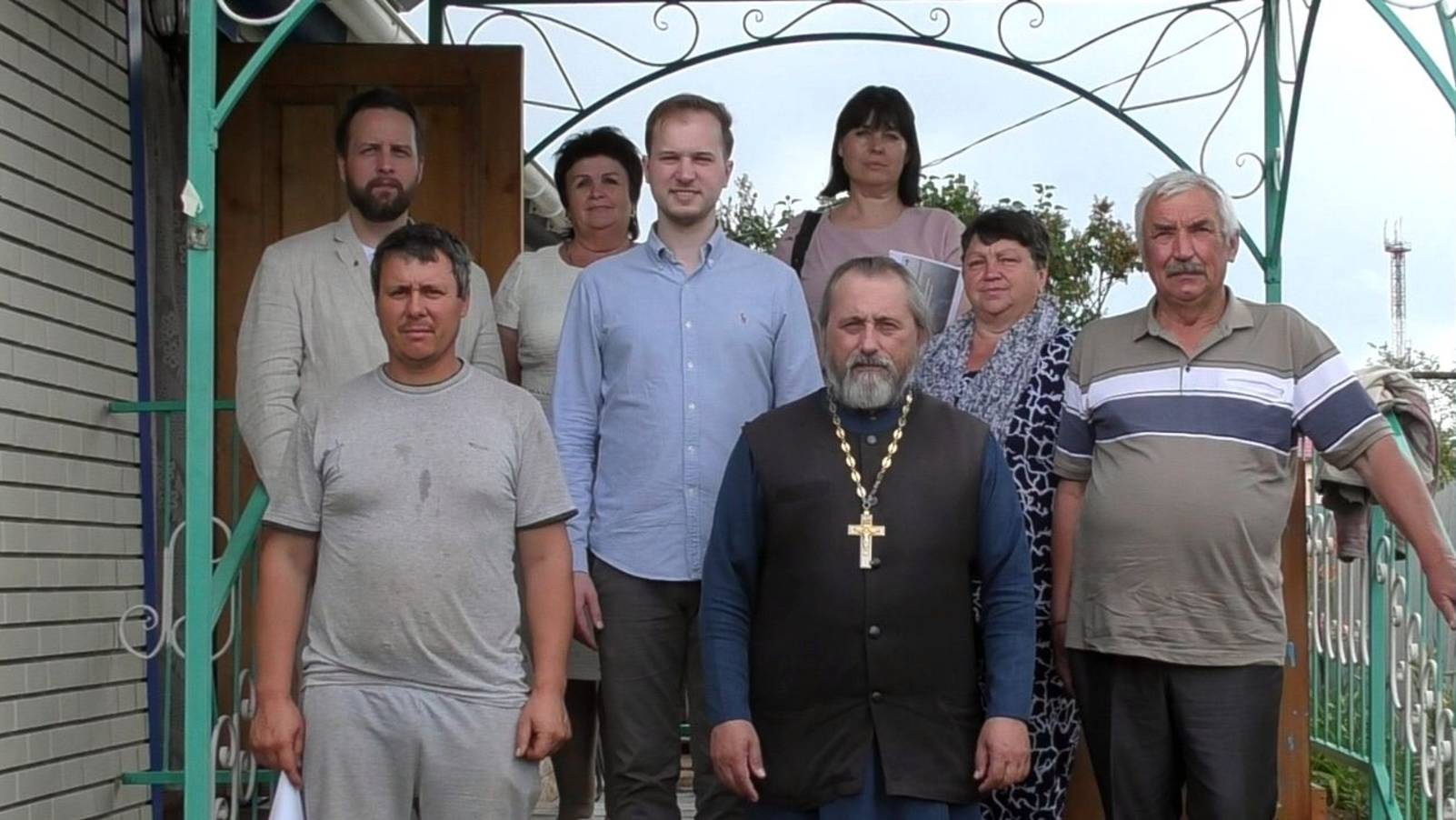 Приход Храма апостола Иоанна Богослова в Приморске посетил  директор Благотворительного Фонда Витами