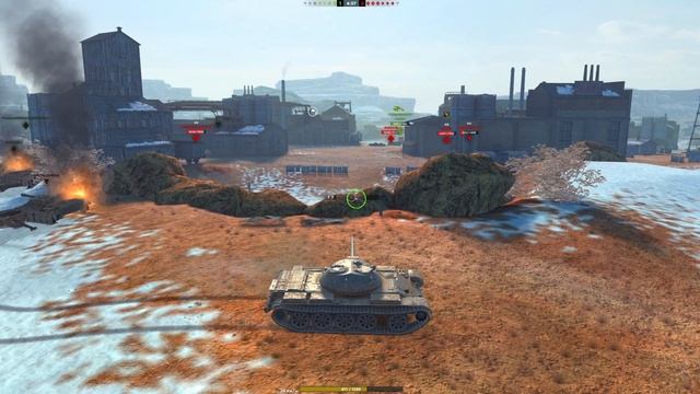 Бой на т-54обл, tanks blitz, wot blitz, wot, вот